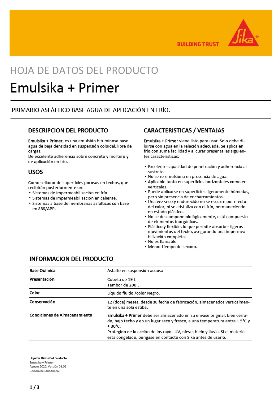 Emulsika + Primer